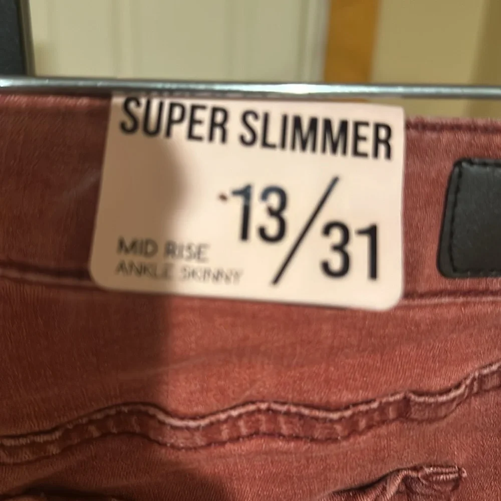 Body Sculpt junior’s Mid Rise Ankle Skinny Super Slimmer Jeans